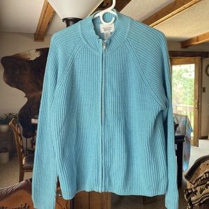 Christopher & Banks Xl sweater, light turquoise